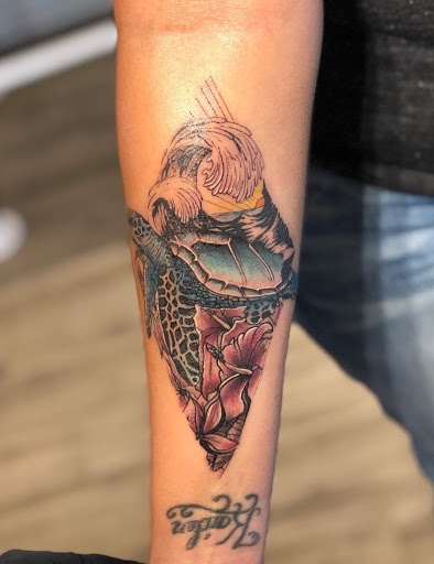 Explore cartoon tattoos ideas, creative tattoo ideas in Dayton, available at Aisle 9 Tattoo