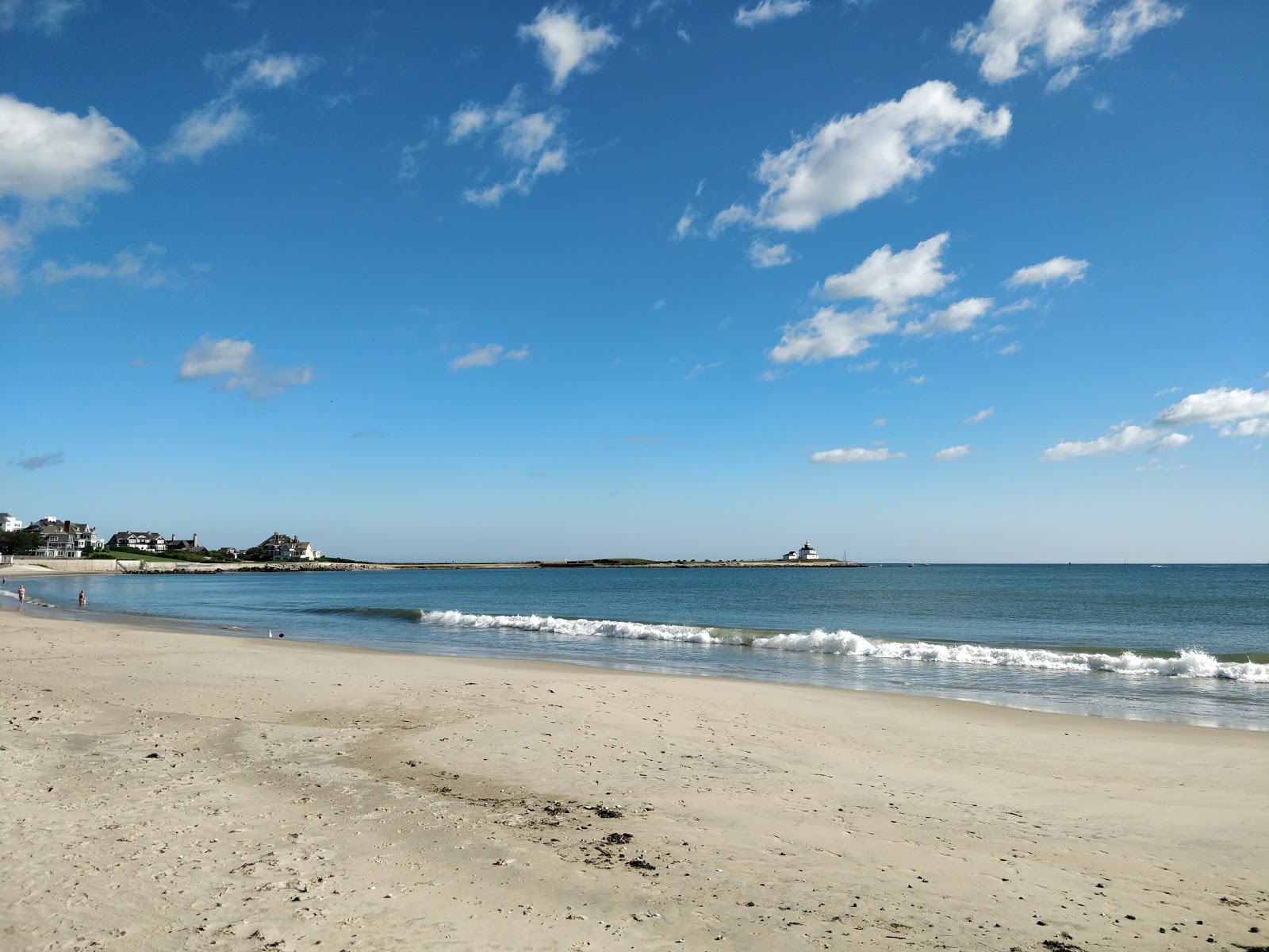 Photo of Watch Hill Beach with turquoise water surface