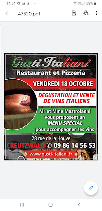 Photos du propriétaire du Restaurant italien Restaurant Gusti ITALIANI à Creutzwald - n°16