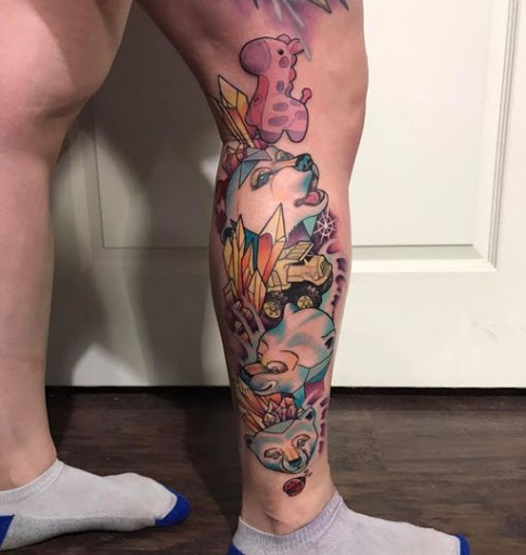 Explore rocky balboa tattoo ideas, creative tattoo ideas in Kingsford, available at Deft Tattoo Studio