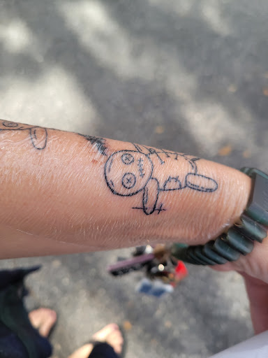 Explore pepe le pew tattoo ideas, creative tattoo ideas in Altamonte Springs, available at Fine Ink Studios