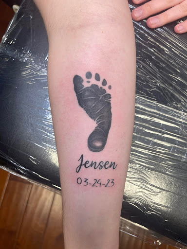 Explore butterfly tattoo sleeve ideas, creative tattoo ideas in Asheville, available at Alday Art Studio