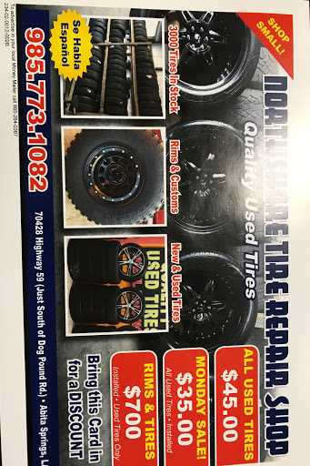 Tire Shop «Northshore Tire Repair Shop Llc», reviews and photos, 70428 LA-59, Abita Springs, LA 70420, USA