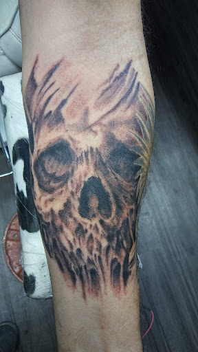 Explore fine line name tattoo ideas, creative tattoo ideas in Duncanville, available at Fearless Tattoos