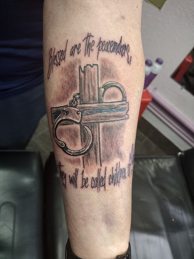 Explore viking tattoo ideas for men, creative tattoo ideas in Atoka, available at Lucky Devil Tattoo