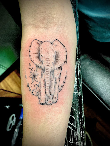 Explore saw tattoo ideas, creative tattoo ideas in Scranton, available at Black Sheep Tattoo & Piercing Studio