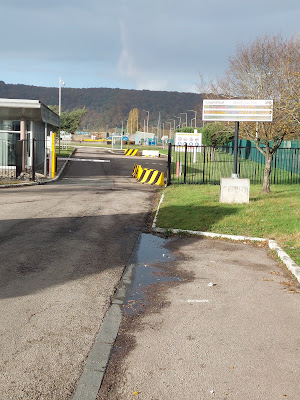 Parking camion Renault Cléon à Cleon