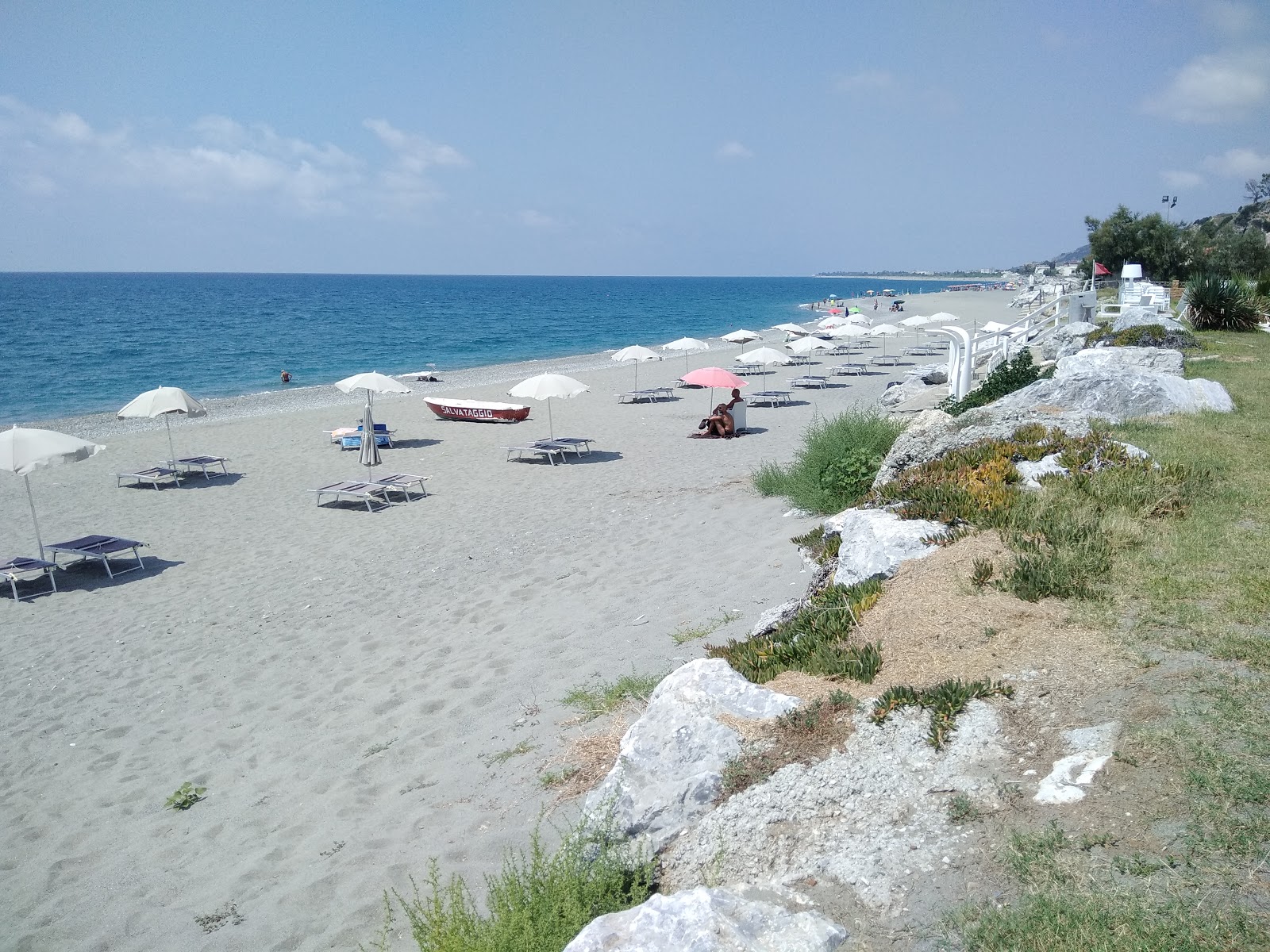 Zdjęcie Cartolano beach z proste i długie