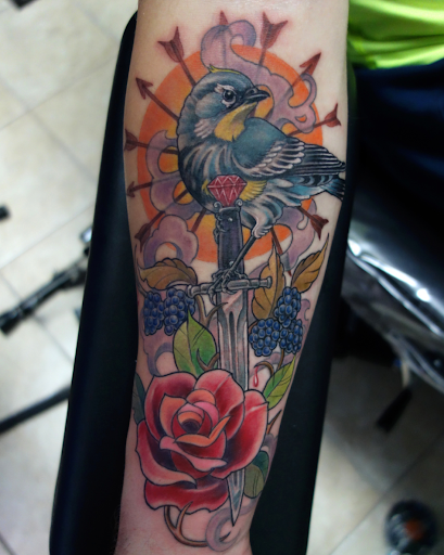 Explore anime tattoo ideas small, creative tattoo ideas in Lawrence, available at Red 5 Tattoo