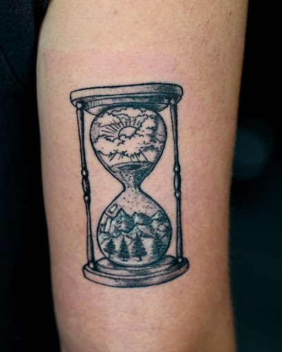 Explore mens forearm tattoo ideas, creative tattoo ideas in Saint Petersburg, available at Phoebus Tattoos