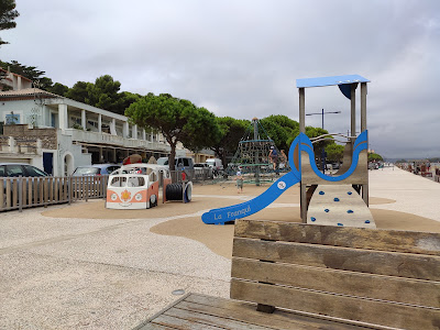 Aire de jeux à Leucate