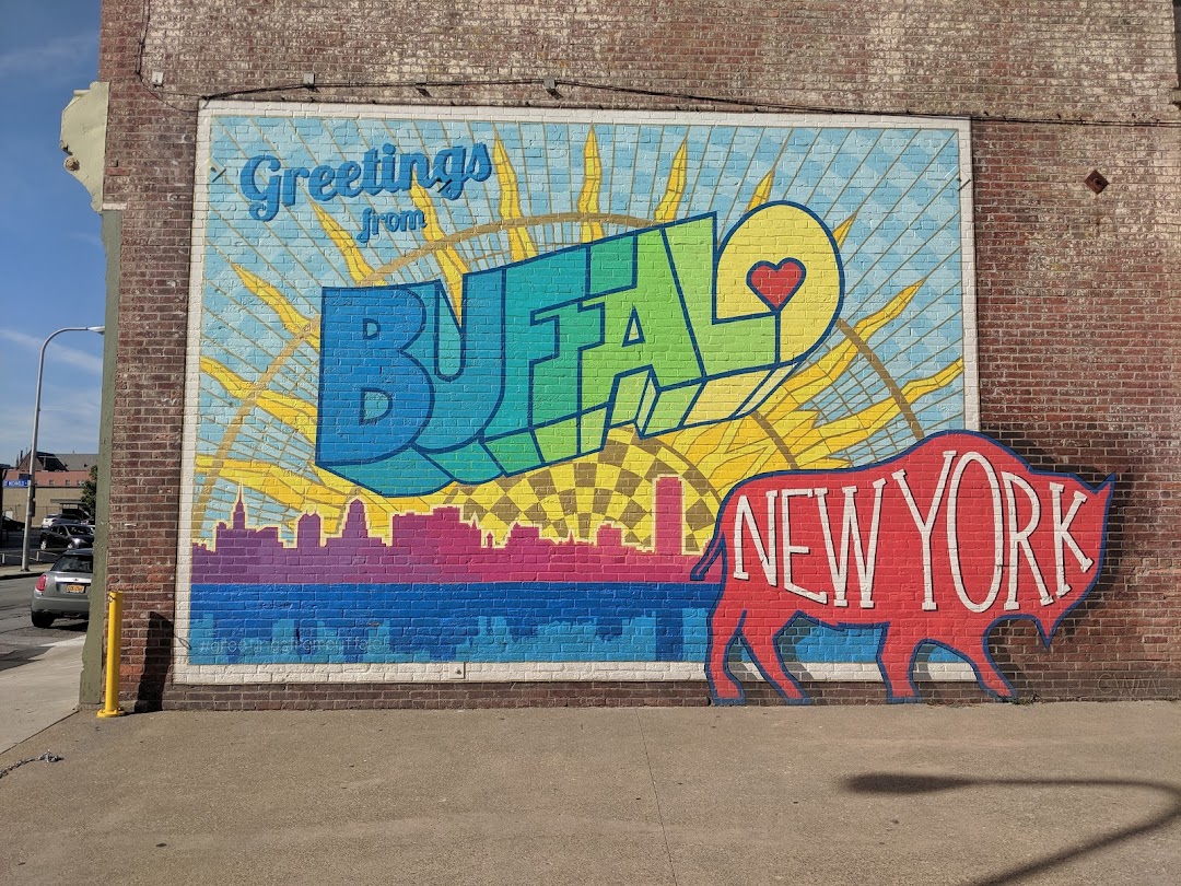 Greetings from Buffalo Mural