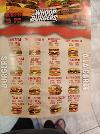 Restaurant de hamburgers Big M à Le Pontet (la carte)