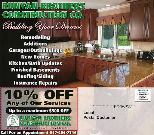 Construction Company «Runyan Brothers Construction», reviews and photos, 809 E Grand River Ave, Howell, MI 48843, USA