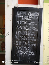 Crema's Gelateria à Musano carte