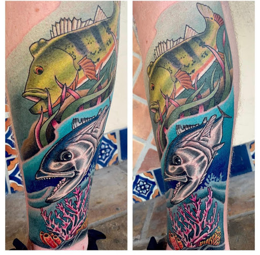 Explore 21 tattoo ideas, creative tattoo ideas in Stuart, available at Tiger Shark Tattoo Studio