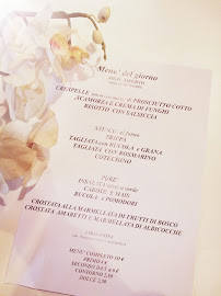 Monnalisa à Casalmaiocco menu