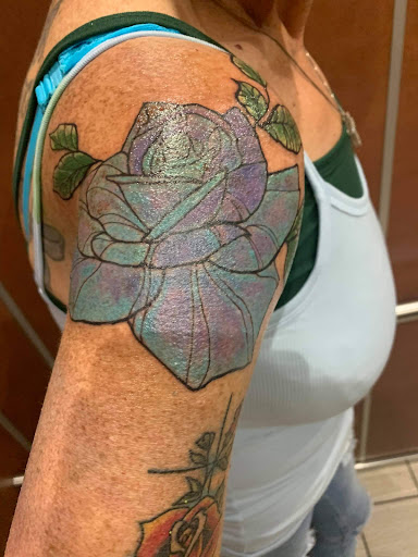 Explore warrior sleeve tattoo ideas, creative tattoo ideas in Chattanooga, available at Chattanooga Tattoo Company