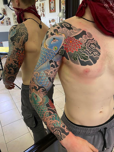 Explore tattoo of lips ideas, creative tattoo ideas in Austin, available at Triple Crown Tattoo