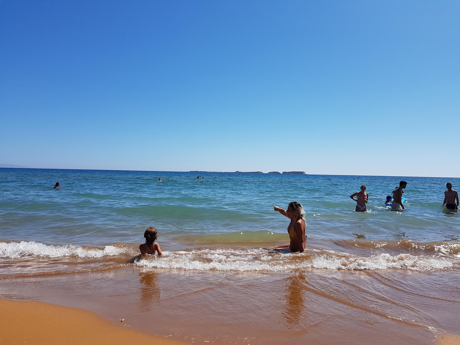 Foto di XI beach - luogo popolare tra gli intenditori del relax