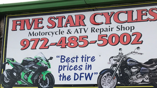 Motorcycle Shop «FIVE STAR CYCLES», reviews and photos, 232 E Buckingham Rd, Garland, TX 75040, USA
