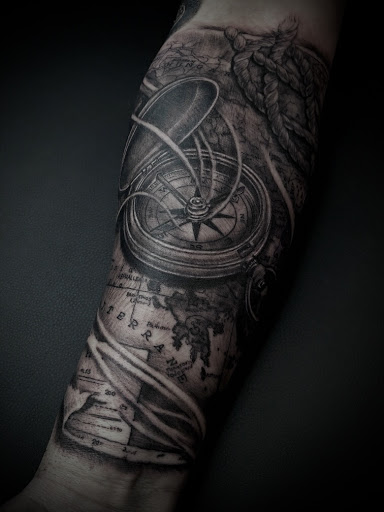 Explore panama tattoo ideas, creative tattoo ideas in Mount Clemens, available at Hand & Heart Tattoo