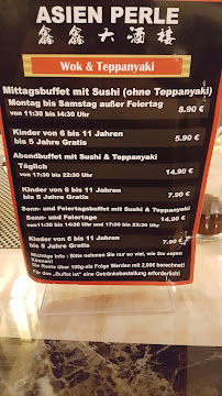 Asien Perle à Alzey menu