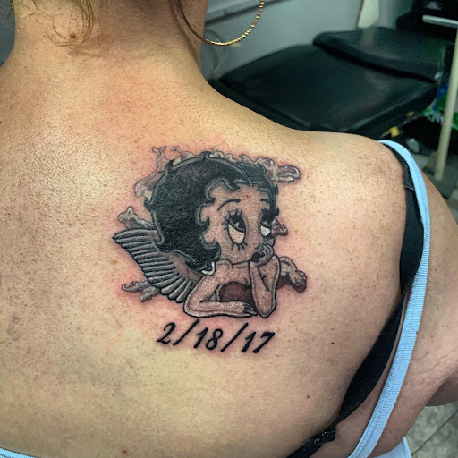 Explore virgo tattoo ideas male, creative tattoo ideas in Hudson Falls, available at ALTERED ADDICTION TATTOOS