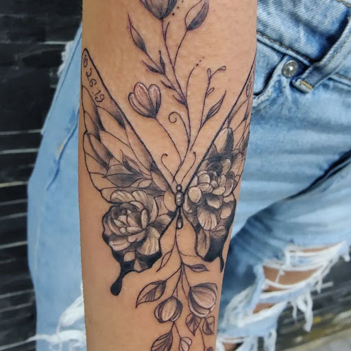 Explore dishonored tattoo ideas, creative tattoo ideas in Miami, available at Inkaholik Tattoos Kendall