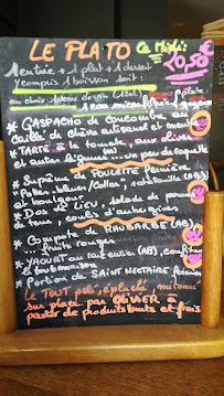 Menu / carte de Lou Tiap à Paris
