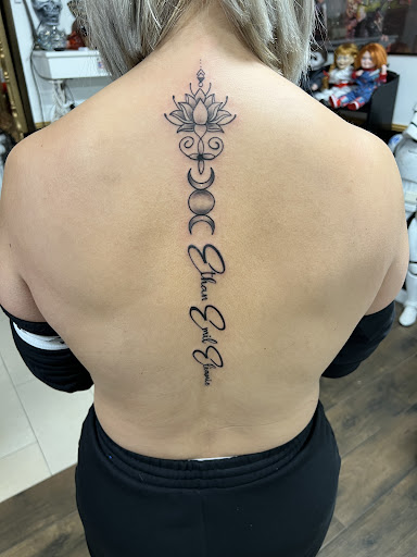 Explore male hand tattoo ideas, creative tattoo ideas in Lakeville, available at Savage Ink
