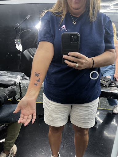 Explore honey tattoo ideas, creative tattoo ideas in Tulsa, available at Royal Ink Tattoos And Piercings