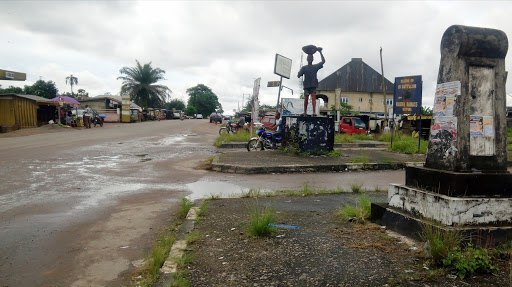 Okitipupa Main Roundabout, Okitipupa, Nigeria, Bank, state Ondo