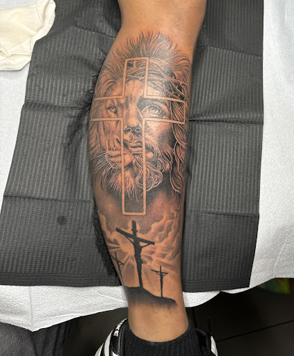 Explore icp tattoo ideas, creative tattoo ideas in Junction City, available at New Era Tattoo Studio