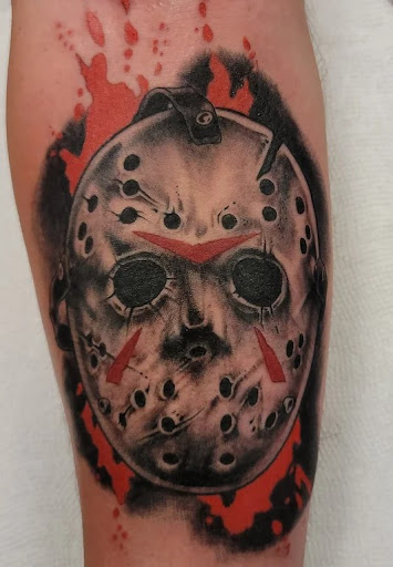 Explore world map tattoo ideas, creative tattoo ideas in Mesa, available at Ranger Tattoo & Piercing