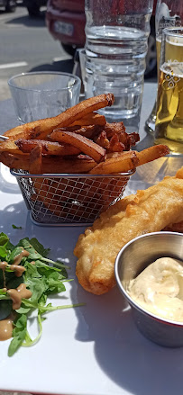 Fish and chips du Restaurant de fruits de mer La Cabane à Crabes à Binic-Étables-sur-Mer - n°2