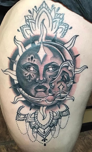 Explore communist tattoo ideas, creative tattoo ideas in Chattanooga, available at Painted Lady Tattoo Parlor