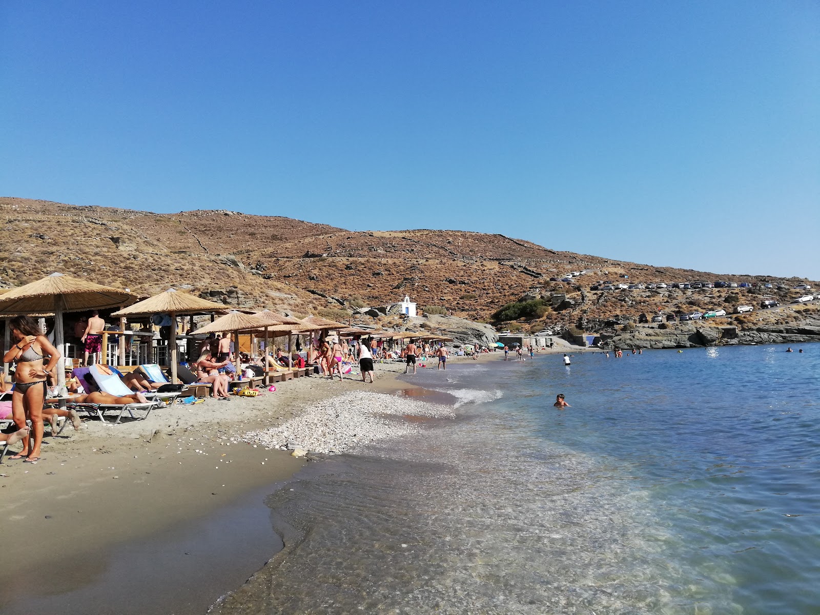 Foto di Paralia Chalkolimnionas con molto pulita livello di pulizia