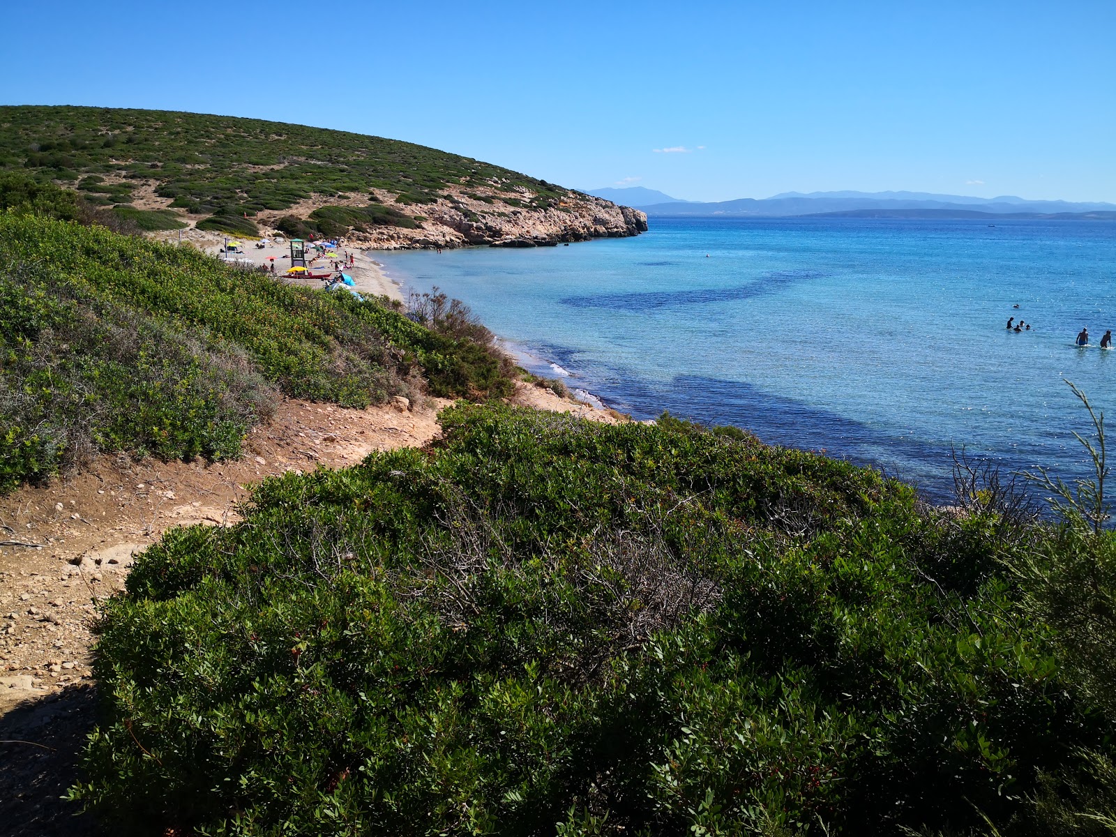 Photo de Plage de Coaquaddus avec petite baie