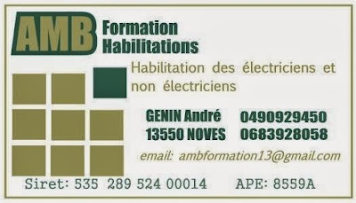 AMB FORMATION HABILITATIONS à Noves