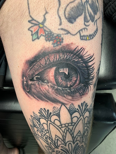 Explore nail technician tattoo ideas, creative tattoo ideas in Marine City, available at Ruby Tattoo