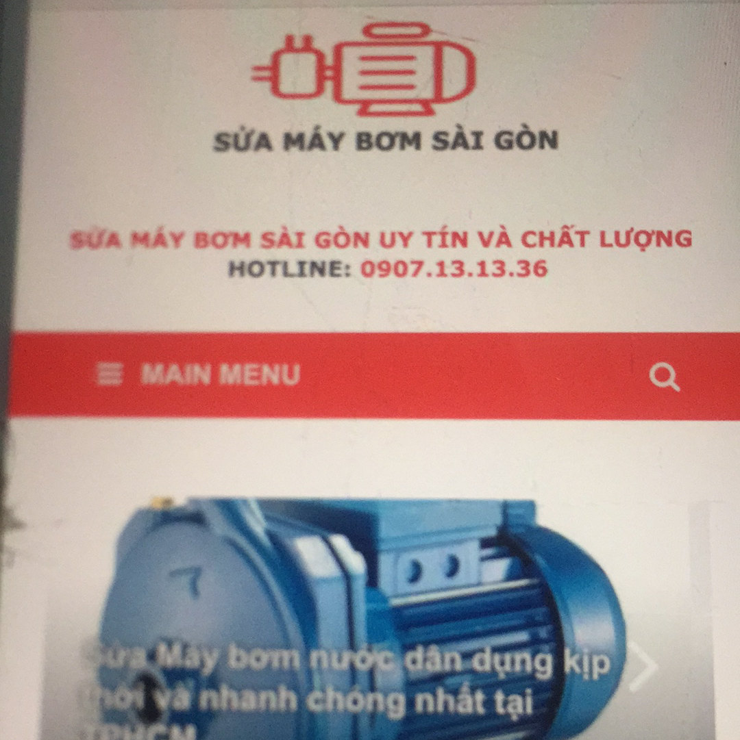 Sửa Máy Bơm Tại Gò Vấp