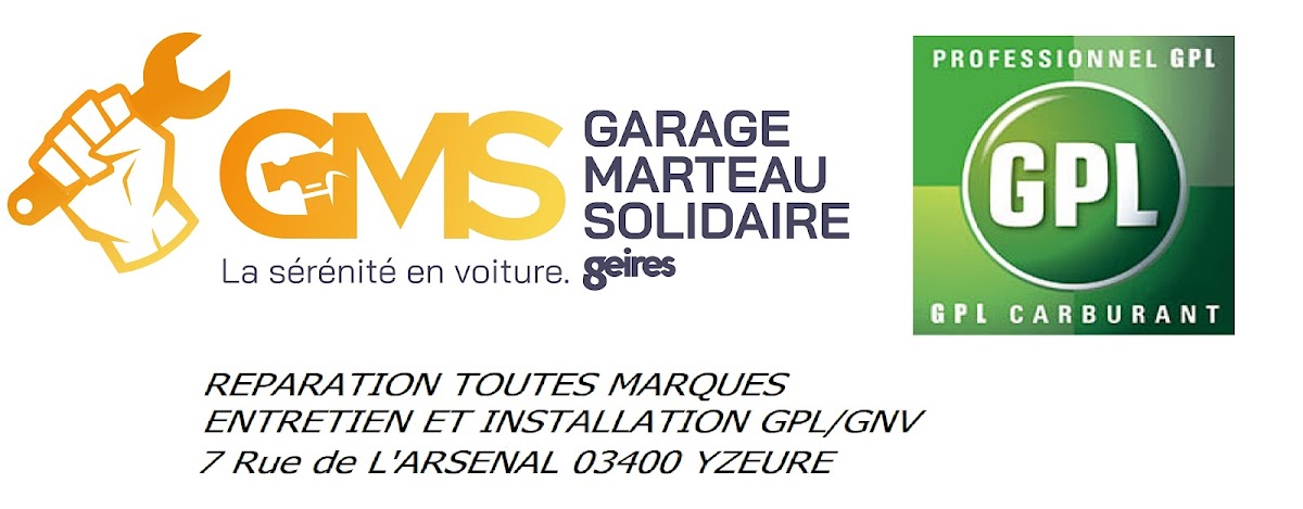 Garage Marteau Solidaire (GMS) à Yzeure (Allier 03)