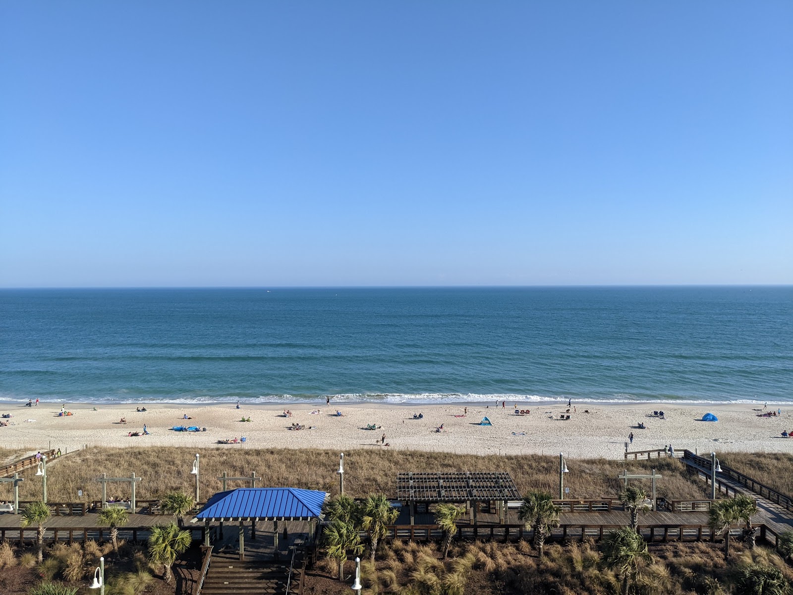 Foto de Carolina beach con recta y larga