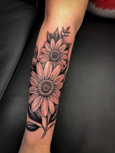 Explore heart attack tattoo ideas, creative tattoo ideas in Saint Petersburg, available at Webbs Tattoo