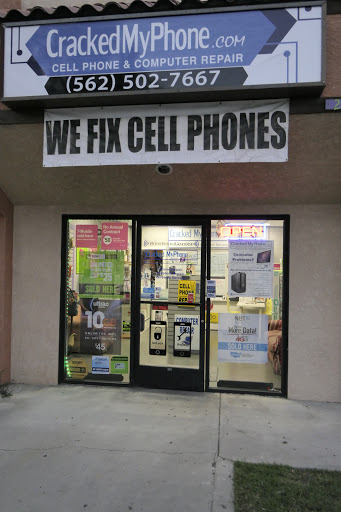 Cell Phone Store «Cracked Myphone Cellphone & Computer Repair IPhone Repair Tablet Repair», reviews and photos, 20949 Norwalk Blvd, Lakewood, CA 90715, USA