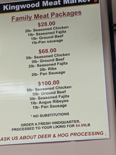 Butcher Shop «Kingwood Meat Market», reviews and photos, 4003 Rustic Woods Dr, Kingwood, TX 77339, USA