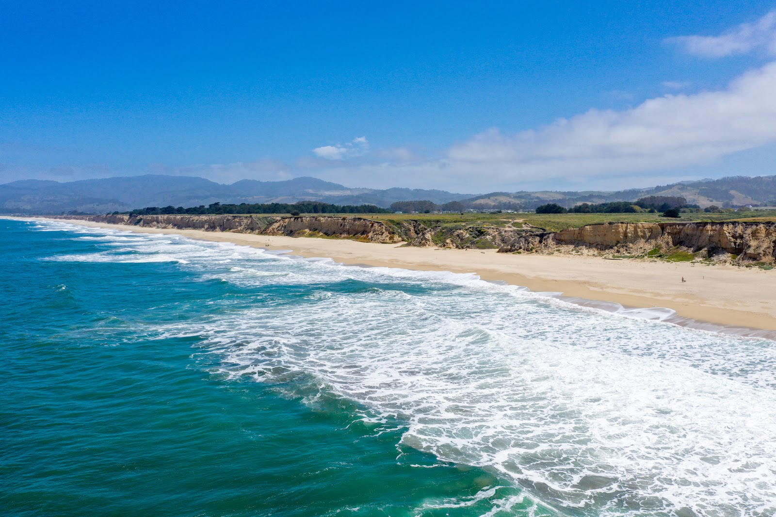 Fotografija Redondo Beach z svetel pesek površino