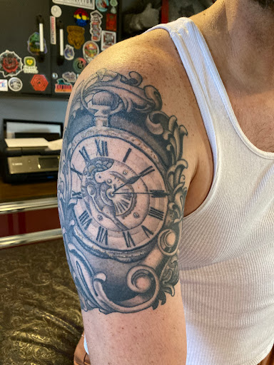 Explore ariel tattoo ideas, creative tattoo ideas in Abilene, available at Travis Eason LLC - Tattoos