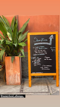 Menu du Sunny Food à Albenga